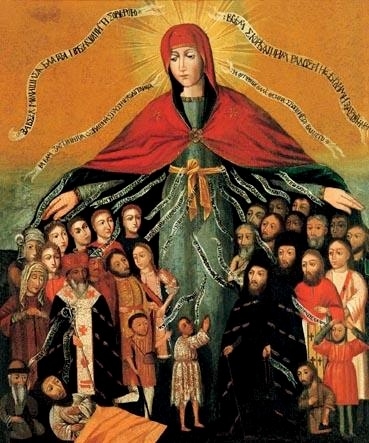 Покров Богородицы. Середина XVII в. Украина