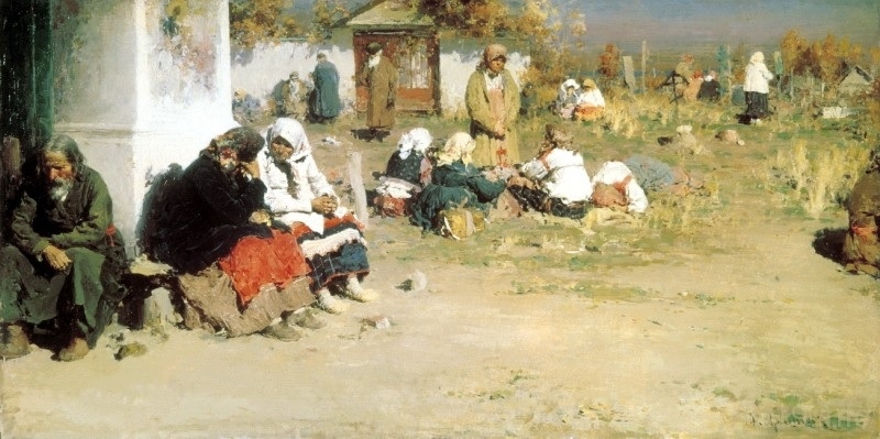 Архипов Абрам Ефимович. Радоница (Перед обедней)